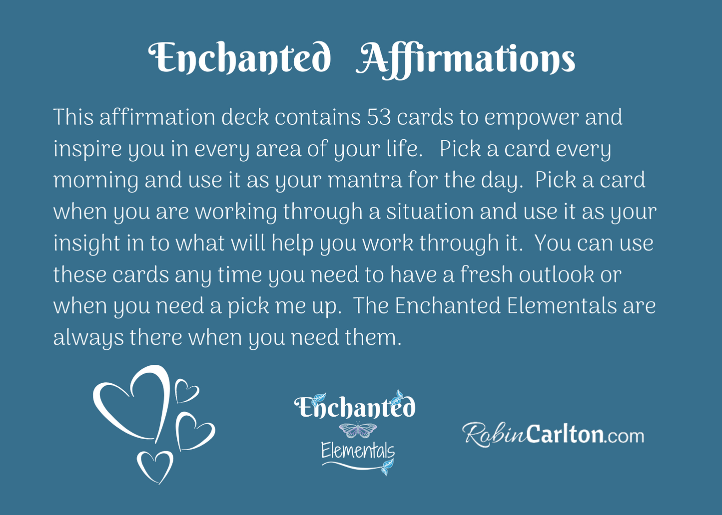Enchanted Affirmations Card Deck