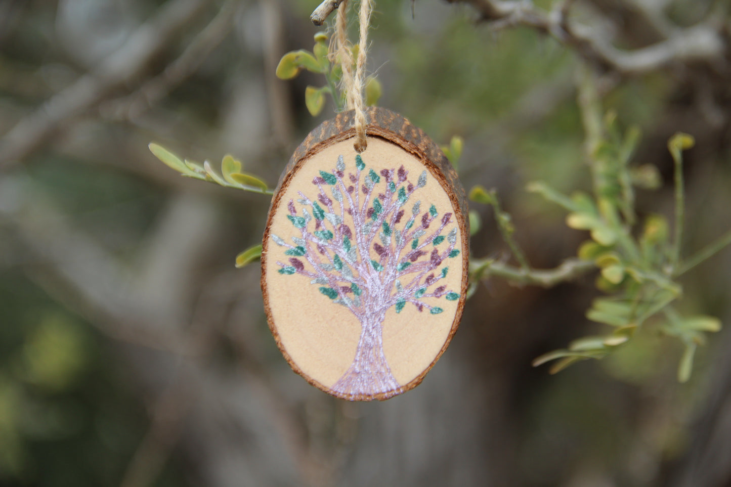 Mini Enchanted Tree Wall Hanging - Purple Tree - Collector Series