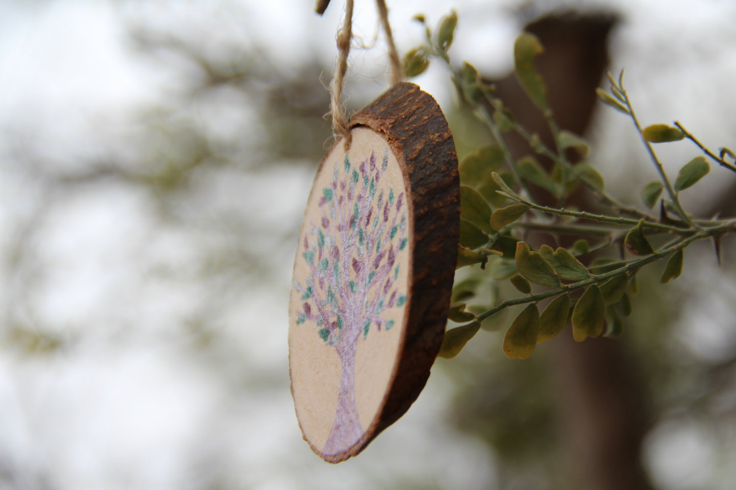 Mini Enchanted Tree Wall Hanging - Purple Tree - Collector Series
